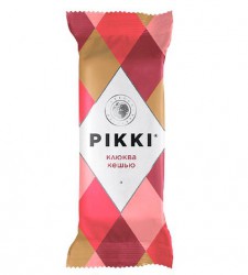 Батончик Pikki клюква с кешью 35 г