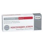 Моксонидин-Алиум, таблетки покрытые пленочной оболочкой 400 мкг 14 шт